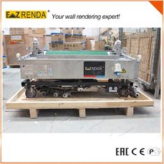 China Brick Wall Mechanical Plastering Machine , Cement Rendering Machine High Speed supplier