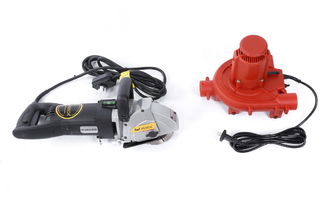 Dustless Slotting Cutting Grooving Electric Wall Chaser With Removable Sharp Saw Blades