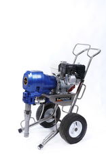 68Kgs Portable Gasoline Spray Plastering Machine For Wall Ceiling Factory House Project Engineering