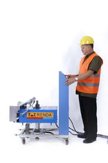 Automatic Stable Rendering Machine , Cement Spray Machine Rendering Height 2.85 - 3.5M