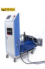 220V Automatic Wall Rendering Machine / 500MM Cement Plastering Machine