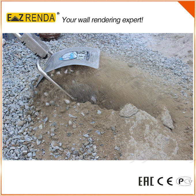 Electric Concrete Hand Mixer , Construction Cement Mixer No Need Oil